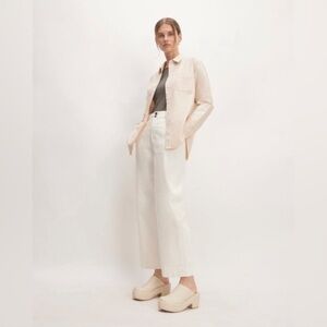 NWOT Everlane Organic Cotton Oxford Button Shirt , Size 2